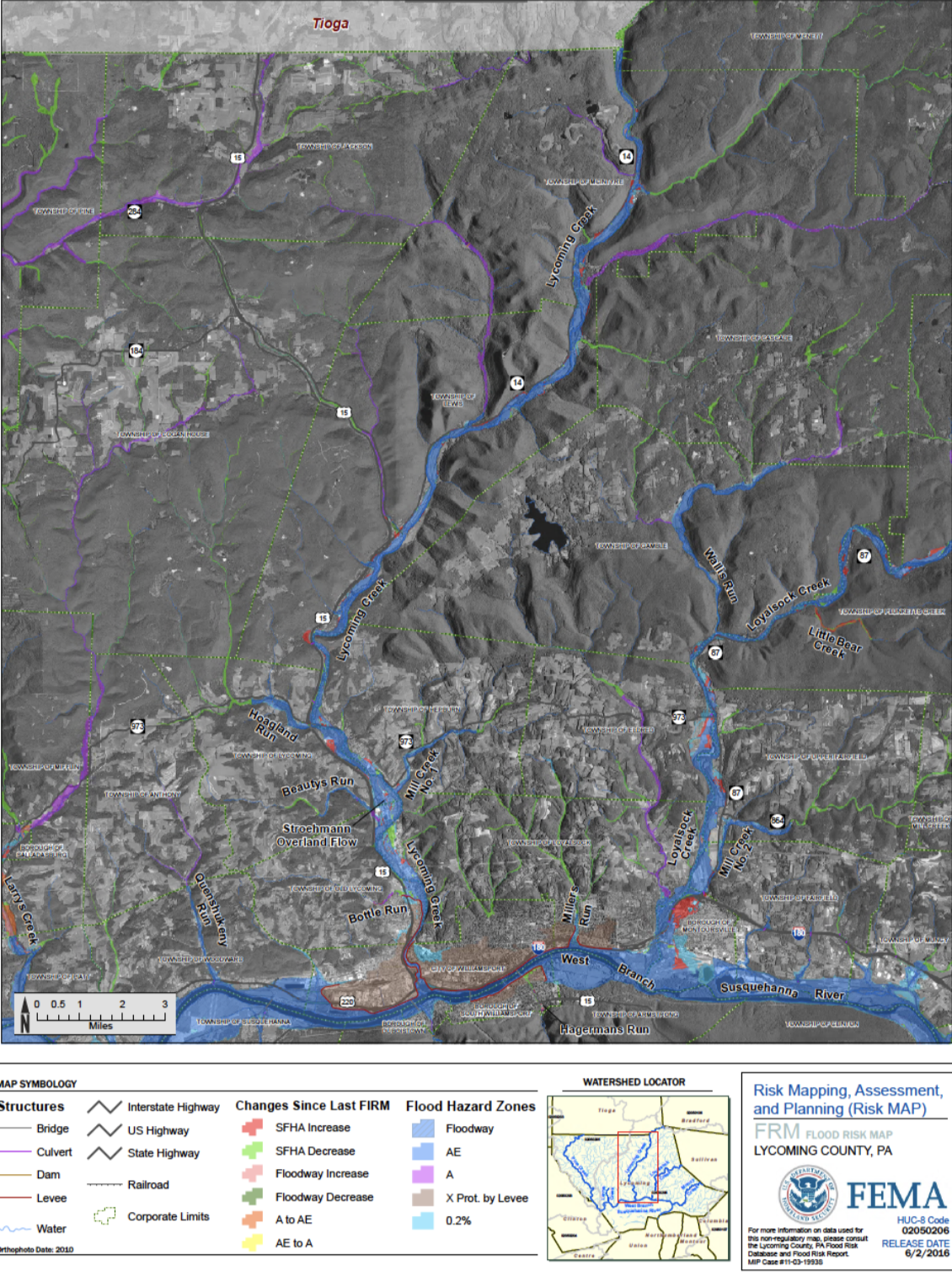 FEMA Flood Risk Map